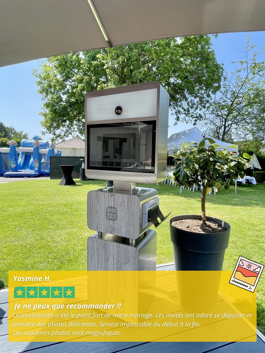 Cheese Photobooth - VIP Experience